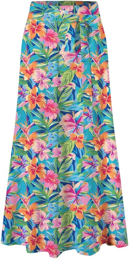 Cromoncent Matching Hawaiian Outfits for Family, Dad and Son Matching Luau Beach Tropical Shirts Mommy Daughter Tropical Sets