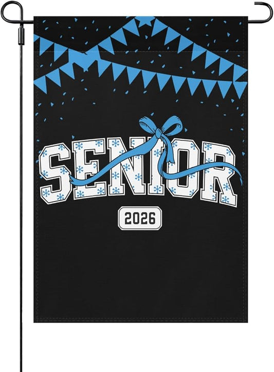 Class Of 2026 Senior 2026 Graduation Flags Decorative Banner Rustic Next Day Delivery