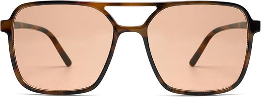 SOJOS Trendy Vintage Aviator Square Sunglasses For Womens Mens Retro 70s UV400 Women Sun Glasses SJ2327