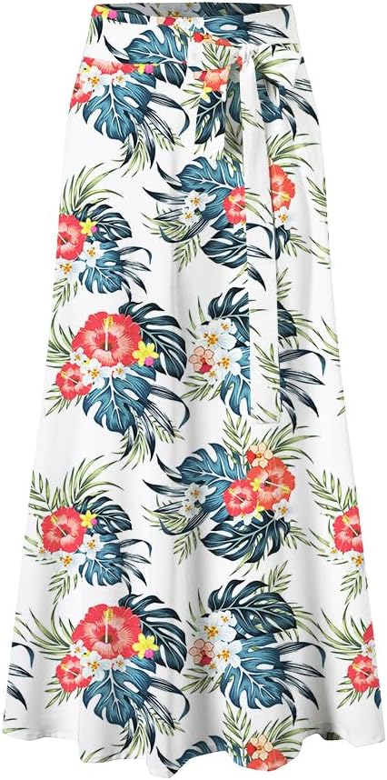 Cromoncent Matching Hawaiian Outfits for Family, Dad and Son Matching Luau Beach Tropical Shirts Mommy Daughter Tropical Sets