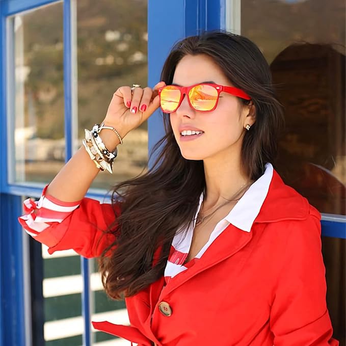 Eyegla Sunglasses Bulk Adults Party Sunglasses 80s Glasses Shades for Party Favors 8/10/20/30Pack