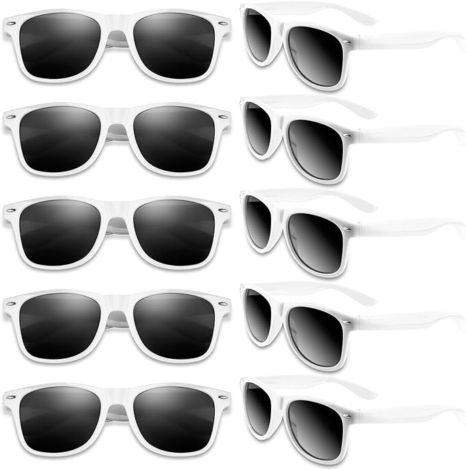 Colorful Party Sunglasses Bulk 20 Packs for Wedding Beach Summer Pool Party Supplies Goodie Bags Stuffers