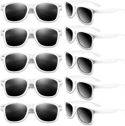 Colorful Party Sunglasses Bulk 20 Packs for Wedding Beach Summer Pool Party Supplies Goodie Bags Stuffers