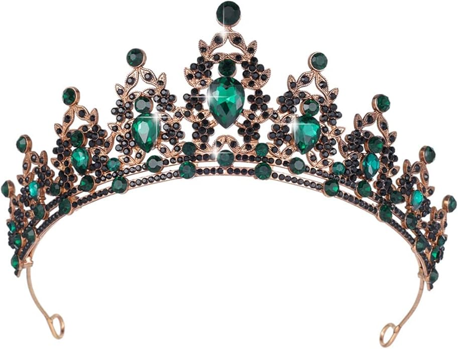 Kamirola - Queen Crown and Tiaras Princess Crown for Women and Girls Crystal Headbands for Bridal, Princess for Wedding and Party（01）
