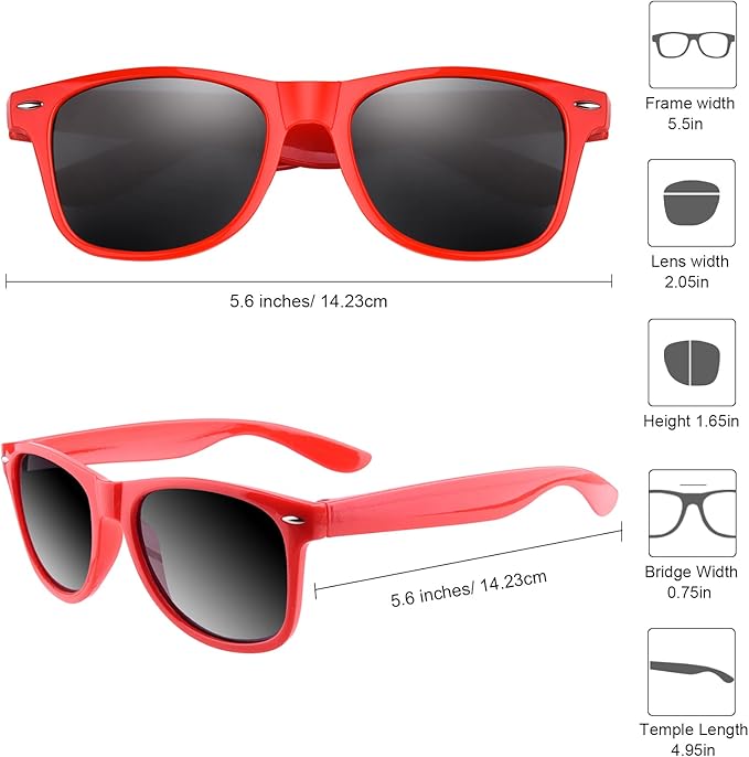 FEPITO Party Sunglasses Kids Sunglasses Bulk for Birthday Party supplies