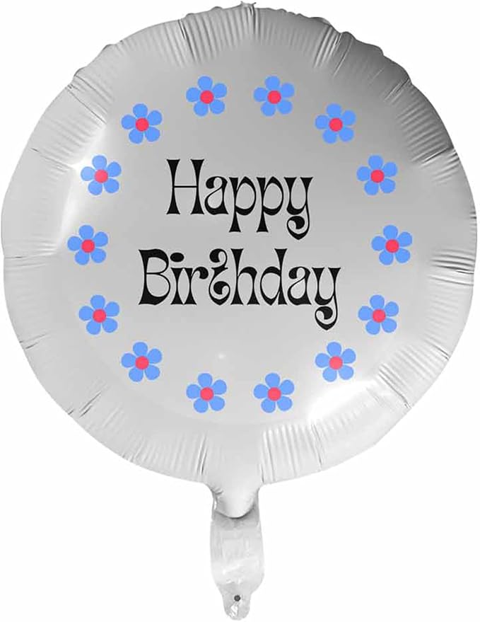 DIYKST Custom 18" Balloons with Logo Personalized Balloon with Photo Text Face on Balloon Design Your Own Balloons