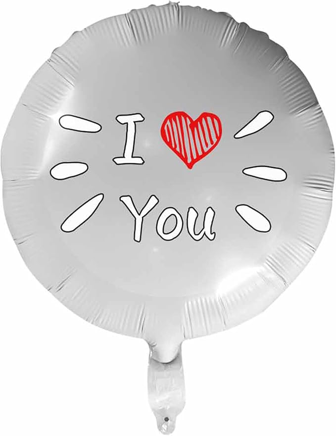 DIYKST Custom 18" Balloons with Logo Personalized Balloon with Photo Text Face on Balloon Design Your Own Balloons