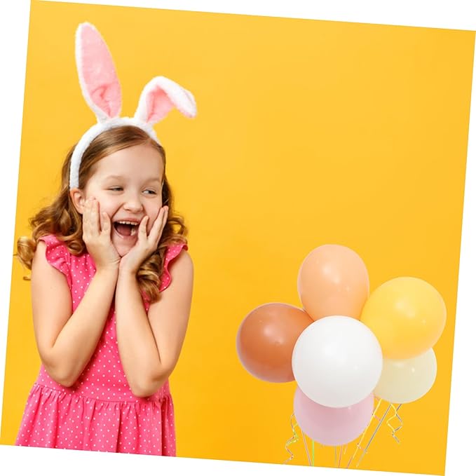 9 Sets Daisy Flower Balloon Party Decor Kit for Indoor Outdoor Use Pastel Birthday Wedding Shower Anniversary Charming Mixed Color Balloon DIY Supplies