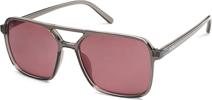 SOJOS Trendy Vintage Aviator Square Sunglasses For Womens Mens Retro 70s UV400 Women Sun Glasses SJ2327