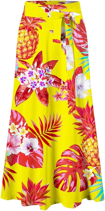 Cromoncent Matching Hawaiian Outfits for Family, Dad and Son Matching Luau Beach Tropical Shirts Mommy Daughter Tropical Sets