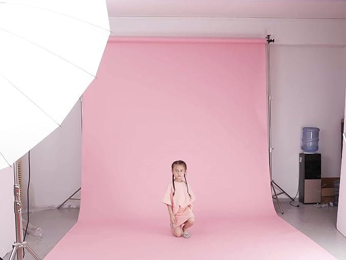 Seamless Photo Photography Backdrop Paper, Photo Background Paper Roll (Carnation Pink, 81”x16')