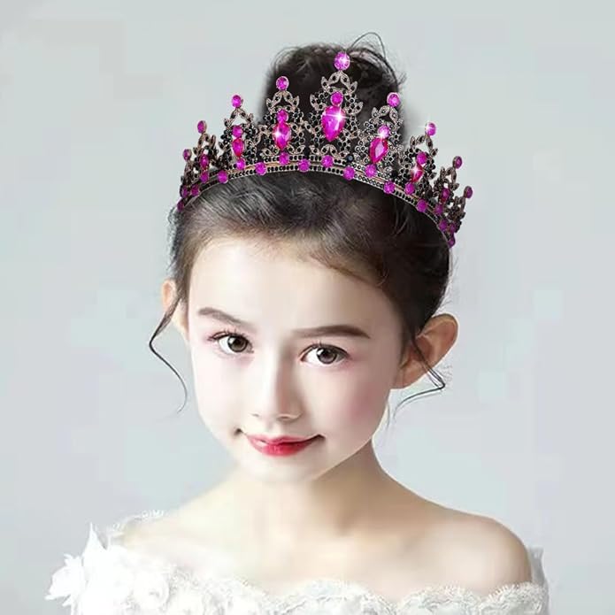 Kamirola - Queen Crown and Tiaras Princess Crown for Women and Girls Crystal Headbands for Bridal, Princess for Wedding and Party（01）