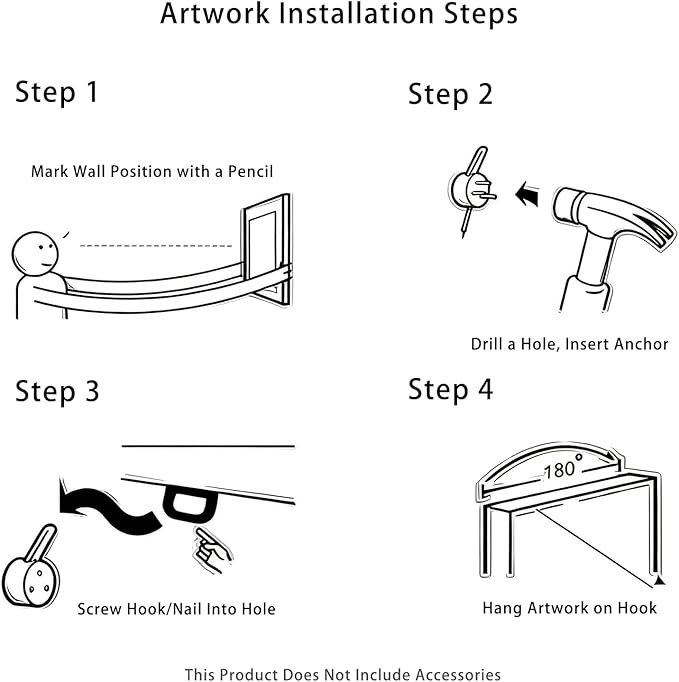 YPGEAME Deer Pictures Wall Decor, Framed Wall Art, Deer with Blue Glasses And Red Scarf, for Halloween and Christmas Decorations in Living Rooms, Bedrooms, and Offices, 24×36 in