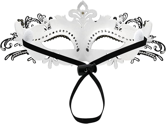 Coddsmz Couple Masquerade Mask Set - Venetian & Mardi Gras Mask for Women & Men