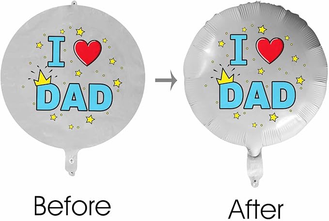 DIYKST Custom 18" Balloons with Logo Personalized Balloon with Photo Text Face on Balloon Design Your Own Balloons