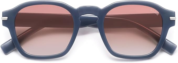 SOJOS Vintage Retro Square Polarized Sunglasses Men Standard Fit Trendy Womens Sun Glasses SJ2382