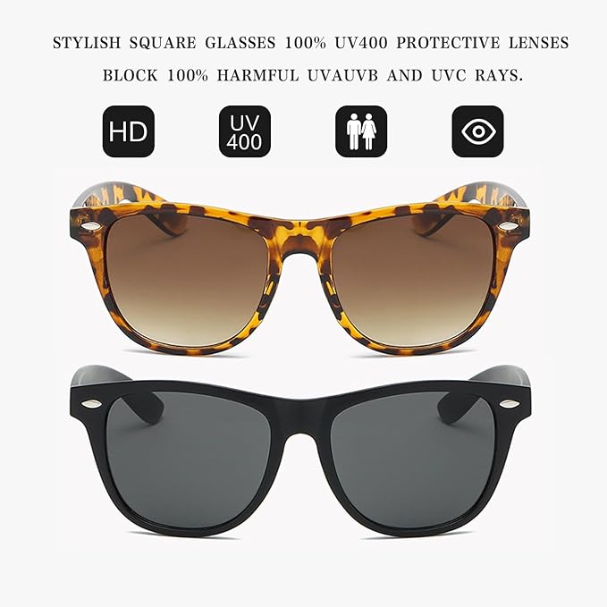 12 Pack Neon Colors Sunglasses Classic Retro Party Favors Sunglasses for Unisex Adult