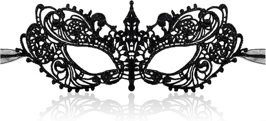 Masquerade Mask for Women Soft Lace Womens Masks Mardi Gras Mask Halloween Venetian Masks Carnival Cosplay Party Mask