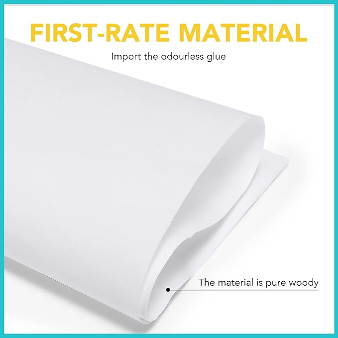 GSSUSA 16x6x12 100Pcs White Gift Bags with Handles,Paper Gift Bags?White Large Paper Bag with Handles, 100% Recyclable Shopping Kraft Paper Bags for Small Business, Party Favor