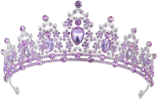 tiaras and crowns for women queen crowns for Women and Girls Crystal Princess Tiaras Rhinestone Tiaras For Wedding Bridal Birthday Prom Pageant Party