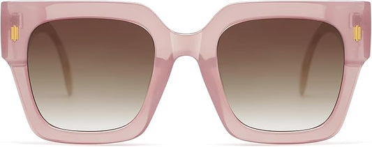 SOJOS Vintage Oversized Square Sunglasses for Women,Retro Womens Luxury Big Large Sun Glasses UV400 SJ2194