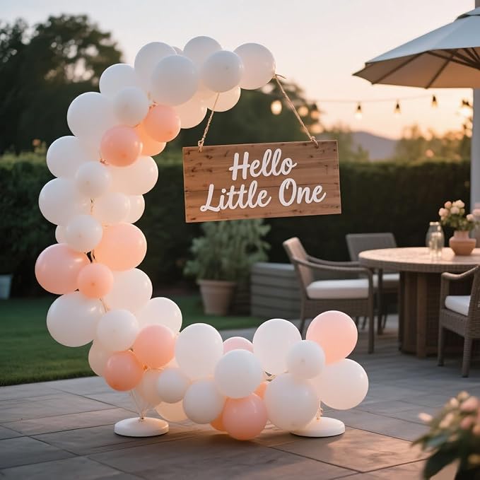 White Balloons 100 Pack, 12 Inch Matte White Latex Helium Garland for Weddings Birthdays Baby Showers Graduations Elegant Arch Party Decorations