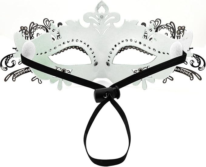 Coddsmz Couple Masquerade Mask Set - Venetian & Mardi Gras Mask for Women & Men
