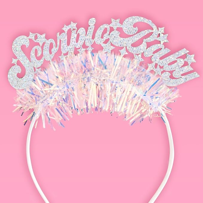 xo, Fetti Scorpio Baby Headband - Fits Adult + Child | Zodiac Hair Accessory, Horoscope Favor, Astrology Birthday Party Decorations