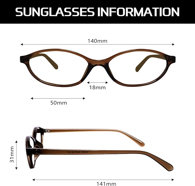 Retro Oval Sunglasses for Women Chic Cat Eye 90s Sunnies Lightweight Narrow Shades Trendy UV protection Sun Glasses