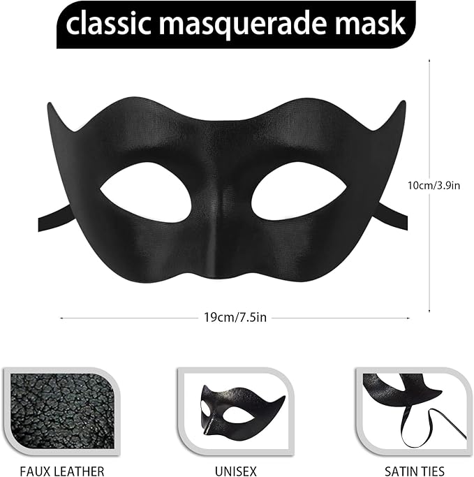 IncreDecor Couple Masquerade Lace Mask Set, Fit for Women and Men Venetian Halloween Masks, Specially for Costume, Mardi Gras