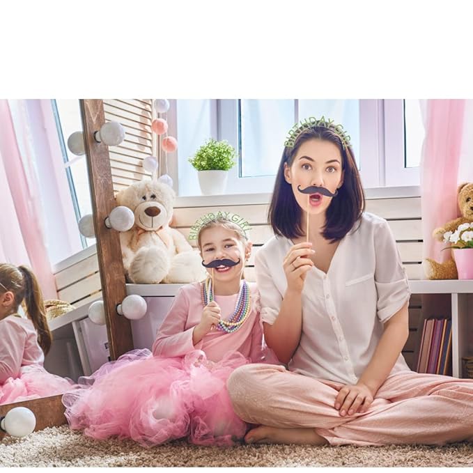 AOPRIE Happy Birthday Princess Crown Tiara, Silver Green, for Women and Girls, Rhinestone Birthday Accessories