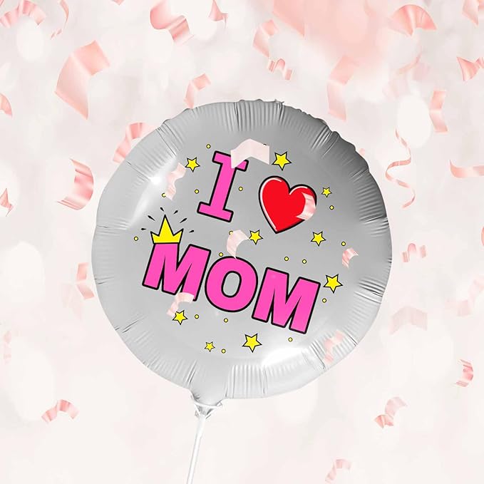 DIYKST Custom 18" Balloons with Logo Personalized Balloon with Photo Text Face on Balloon Design Your Own Balloons