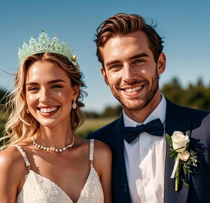 tiaras and crowns for women queen crowns for Women and Girls Crystal Princess Tiaras Rhinestone Tiaras For Wedding Bridal Birthday Prom Pageant Party