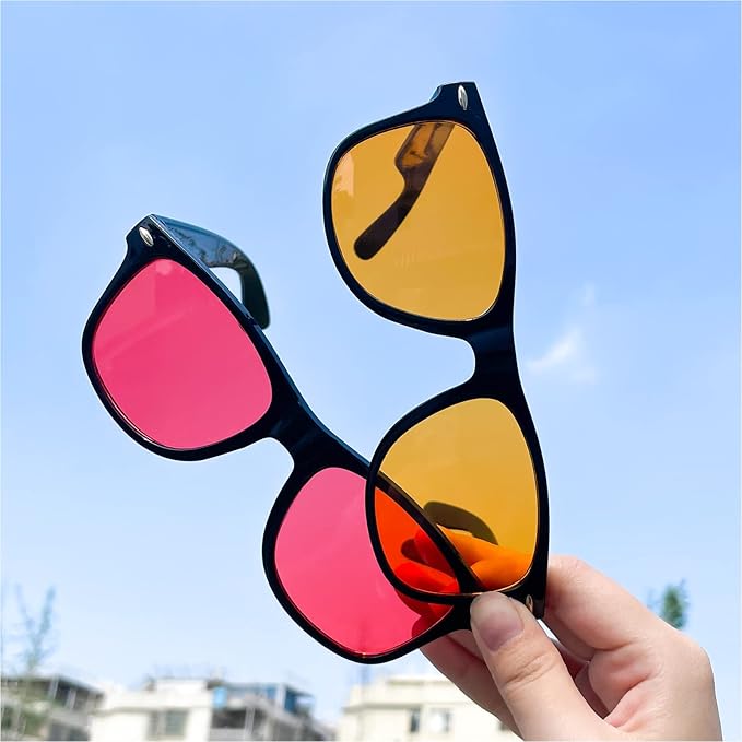 Pibupibu Neon Colors Party Favor Supplies Unisex Sunglasses Pack of 8