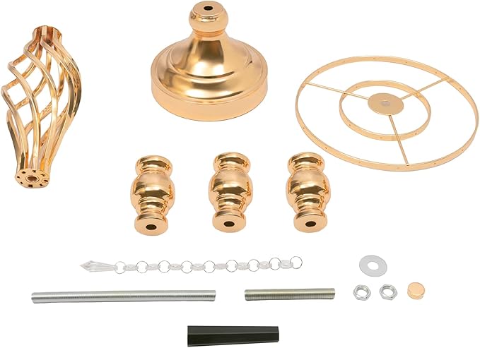 Wedding Centerpieces Gold Vases,6PCS Metal Flower Candle Holder with Sparkling Crystal Beads,Crystal Flower Vase Metal Flowers Stand for Party Tables Decorations (6PCS-Gold)