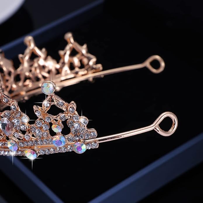 Kamirola - Queen Crown and Tiaras Princess Crown for Women and Girls Crystal Headbands for Bridal, Princess for Wedding and Party（01）