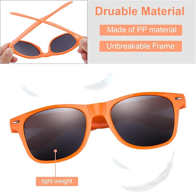 FEPITO Party Sunglasses Kids Sunglasses Bulk for Birthday Party supplies