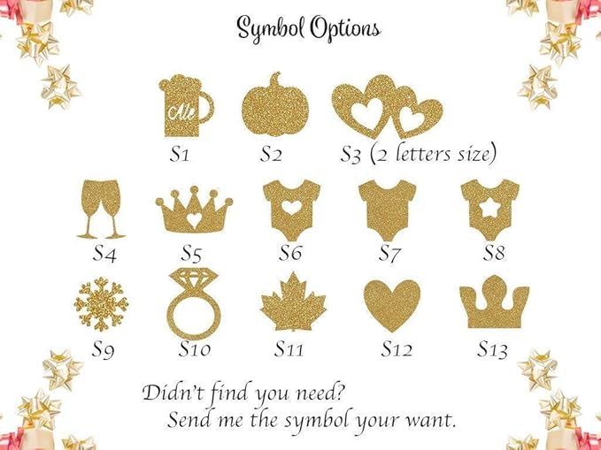 Custom Party Glitter Banner, Custom Glitter Garland, Birthday, Wedding Banner, Wedding Garland, Personalized, golden