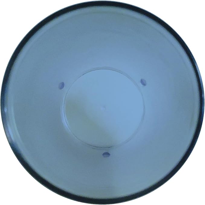 Party Outlaw Lt Blue Plastic Cup Tumblers 6 Pc 24oz Lightweight, Heavy Duty Stackable Cafe Style Plastic Glasses. Reusable & Dishwasher Safe Ice Tea & Water Cups