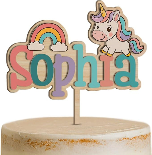 Custom Name Cake Topper, Baby shower Decorations, Baby Shower Cake Sign, Birth Announcement, Gender Reveal Party Cake Decorations, Baby 1st Birthday Decoration (Baby Cake Topper)