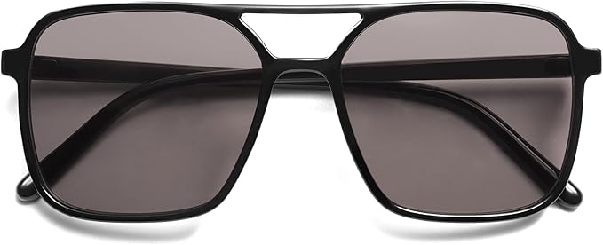 SOJOS Trendy Vintage Aviator Square Sunglasses For Womens Mens Retro 70s UV400 Women Sun Glasses SJ2327