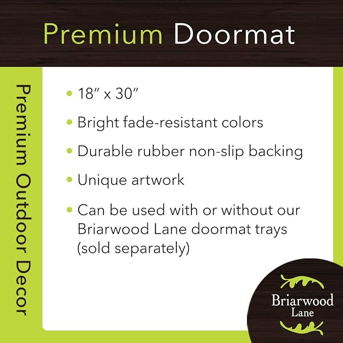 Briarwood Lane Fall Gnome Home Humor Doormat