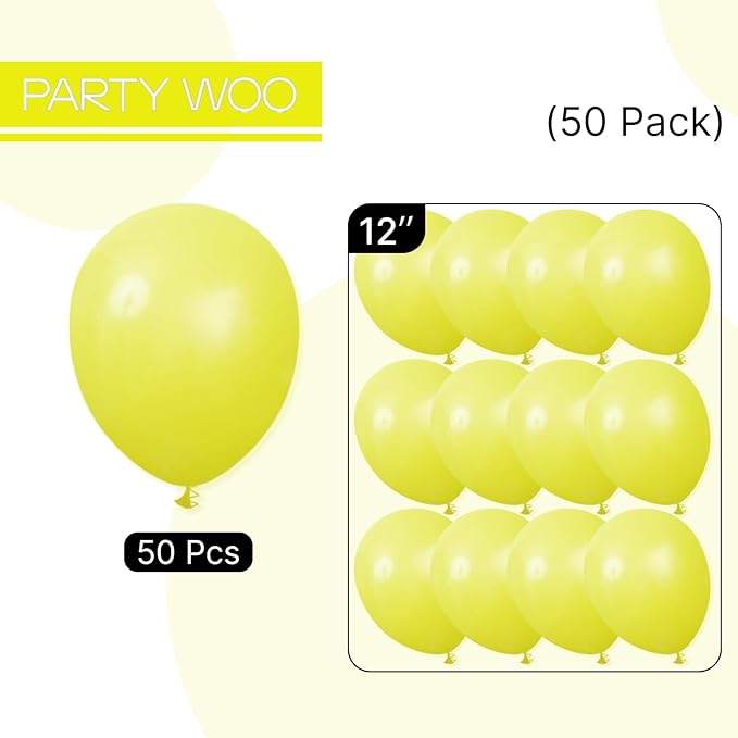 PartyWoo Lime Green Balloons 50pcs 12 inch Light Pastel Kelly Green Balloons for Graduation Baby Shower Bridal Shower Wedding Engagement Spring Forest Theme Birthday Tea Party Decorations Green-Y8