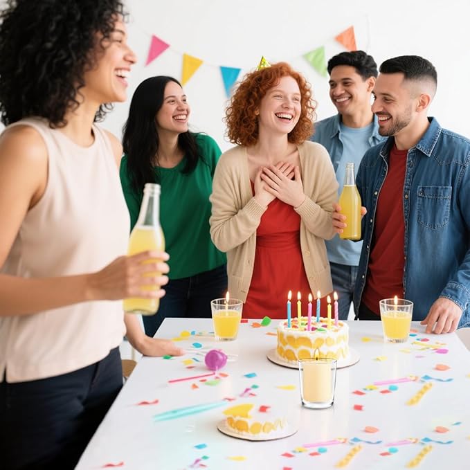 24 Packs Ivory Votive Candles, Unscented Small 1.5 Inch by 2.0 Inch Wax Candles for Wedding, Party & Home Dinner Table Decoration - 12 Hour Burning