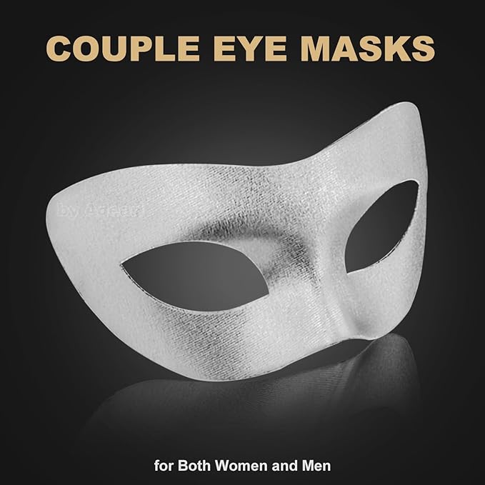 Couple Masquerade Mask for Women Men Venetian Mask Halloween Mask for Party Prom Ball Costume Lace Mask