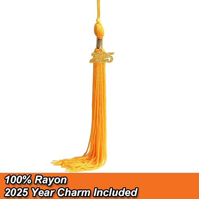 OSBO GradSeason Matte Graduation Cap and Gown 2025 Set with Tassel for High School & College 10 Colors