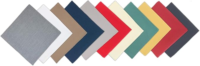 Arkwright Restaurant Cloth Napkins - (Pack of 25) Spun Polyester Dinner Napkin with Hemmed Edges - Ideal for Dinner, Wedding, Party, Banquet, Kitchen, 20 x 20 in, Green