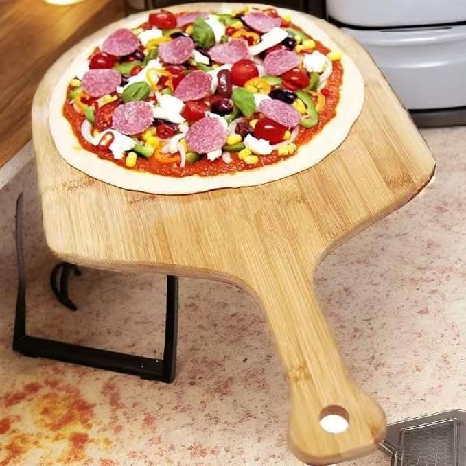 Pizza Board Pizza Peel Bamboo Pizza Cutting Board20 X16 Wood Pizza Serving Board For Kitchen Charcuterie Board