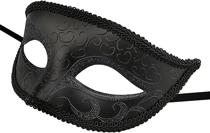 Coddsmz Couple Masquerade Mask Set - Venetian & Mardi Gras Mask for Women & Men