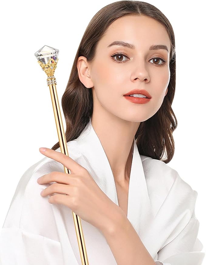 Gold Festival Wand Pageant Costume Accessory